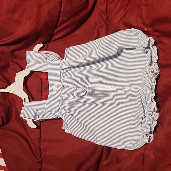 Goodlad Baby Girl Crab Romper Size:9 mos - Picture 3 of 5